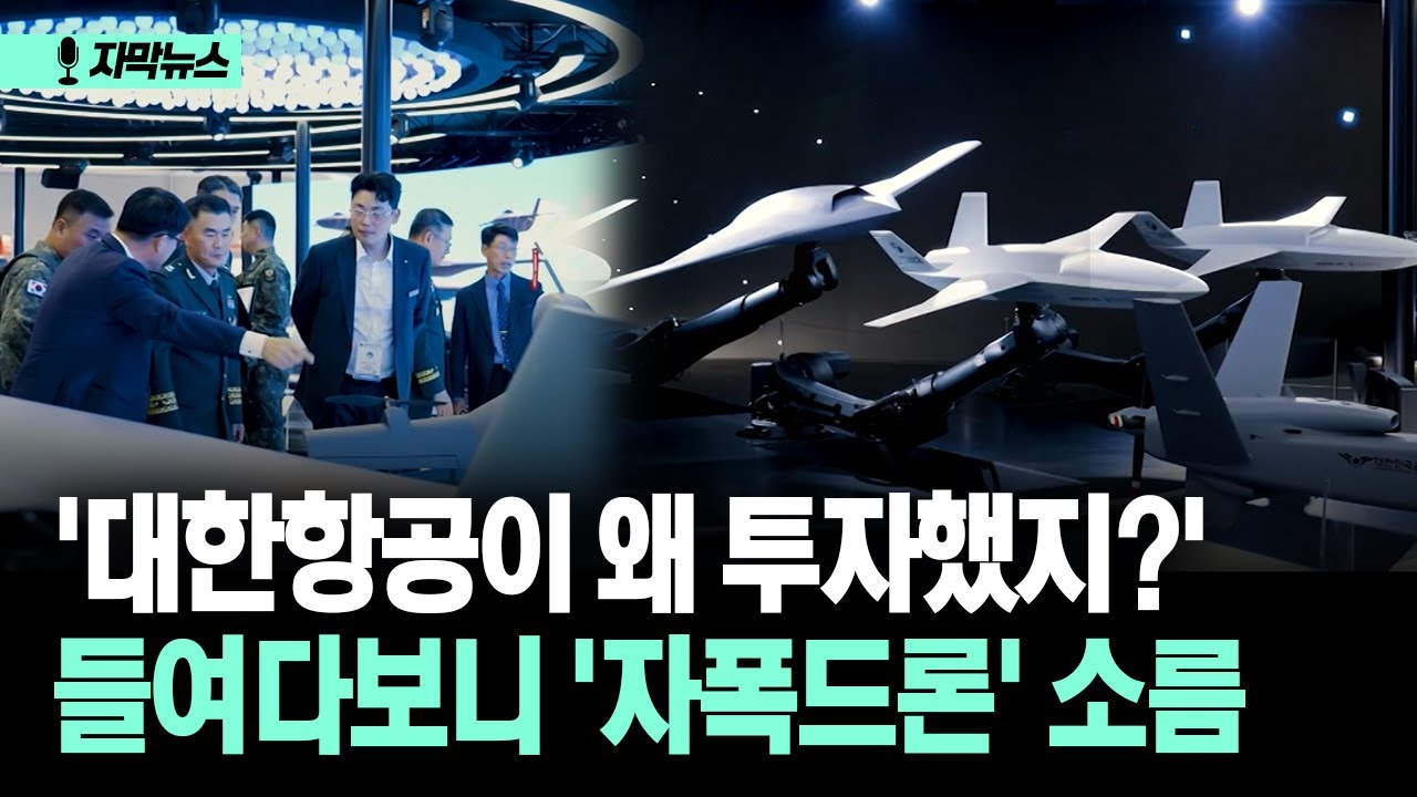 [자막뉴스] '대한항공이 왜 투자했지?' 들여다보니 '자폭드론' 소름