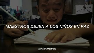 Pa los profes que dejan un chingo de tarea