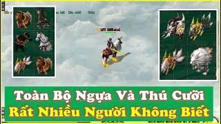 Toàn Bộ Ngựa Và Thú Cưỡi Trong Game Võ Lâm Truyền Kỳ 1 Mà Nhiều Người Không Biết Đến | VLTK 1 screenshot 1