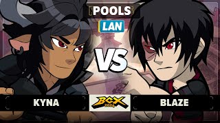 Kyna Vs Blaze - Pools - Brawlhalla World Championship 2024 - Lan 1V1