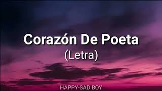 Jeanette - Corazón De Poeta (Letra)