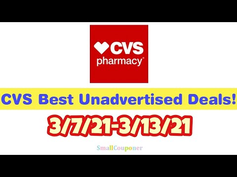 CVS Best Unadvertised Deals 3/7/21-3/13/21! All Digital and Printable Coupon Deals!