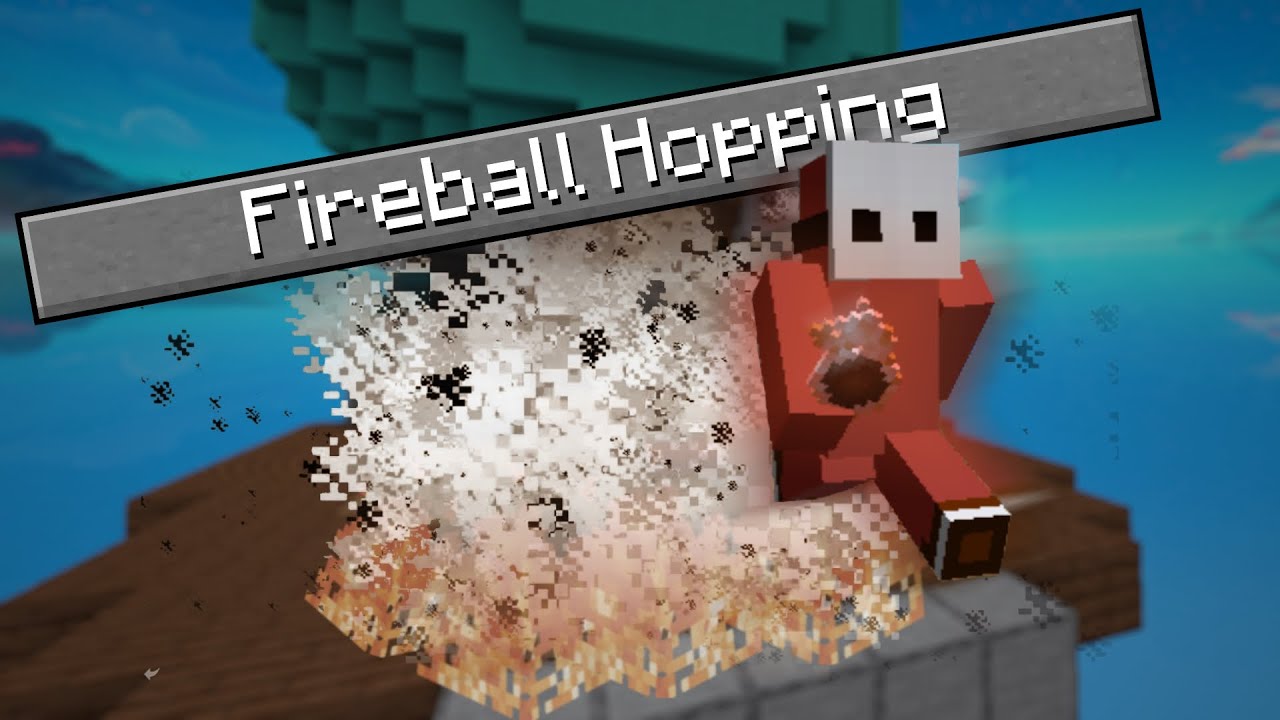 fireball jumping 55 blocks