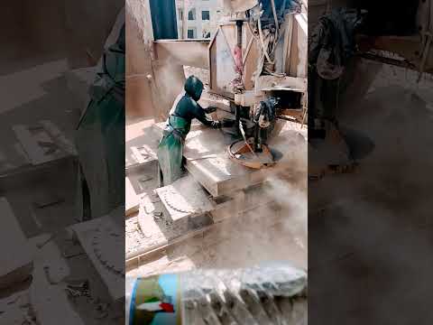 قص احجار منشار افقي عمودي  