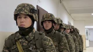 Солдаты срочной службы в Актюбинском гарнизоне демонстрируют высокую готовность к быстрым действиям
