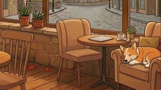 Relaxing Corgi Cafe - Edinburgh - Lofi music to relax and study to that really spices my haggis