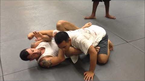 underhook on the ground