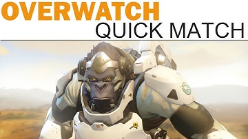 Overwatch Beta - Winston (Attacking) on Numbani (Quick Match)