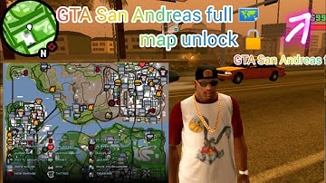 GTA San Andreas full map unlock GTA V map mod #youtbe#viral#video 100% real