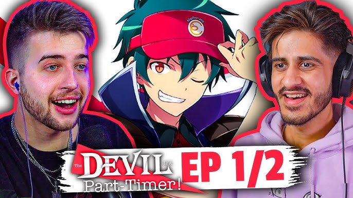 The Devil is a Part-Timer!⛓️ #fypシ #animebadassmoments #thedevilisapar