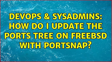 DevOps & SysAdmins: How do I update the ports tree on FreeBSD with portsnap?