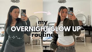 My OVERNIGHT GLOW UP routine: mental + physical ✨