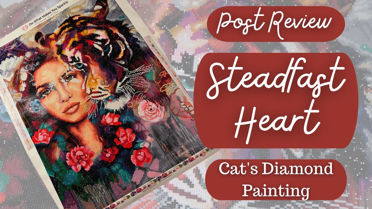 Diamond Art Club Post Review | Steadfast Heart | Refresh Your Stash Completion Number One!!