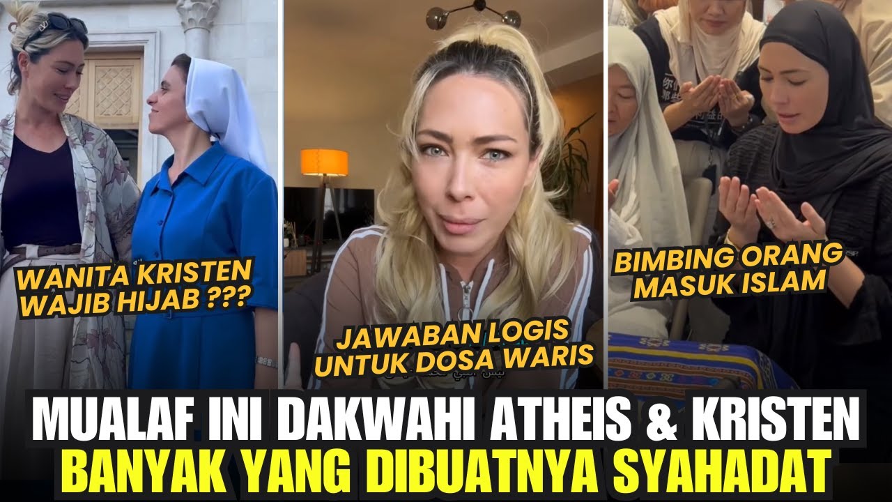 Mualaf Cerdas Bongkar Semuanya - Yesus adalah Nabi? Kristen Wajib Hijab?