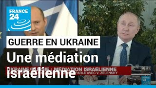 Ukraine/Russie : une médiation israélienne • FRANCE 24