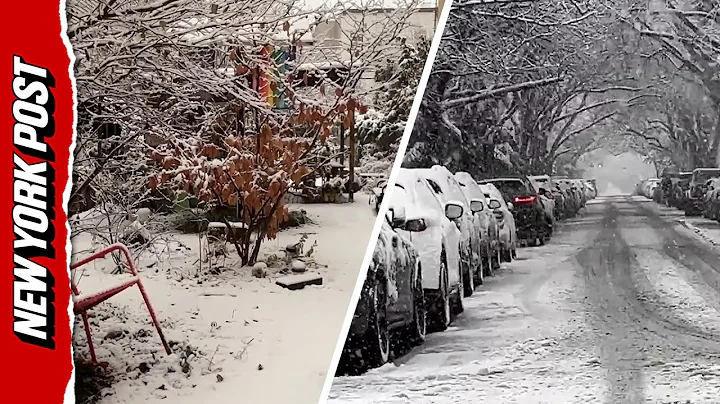 First Measurable Snowfall This Season in New York City