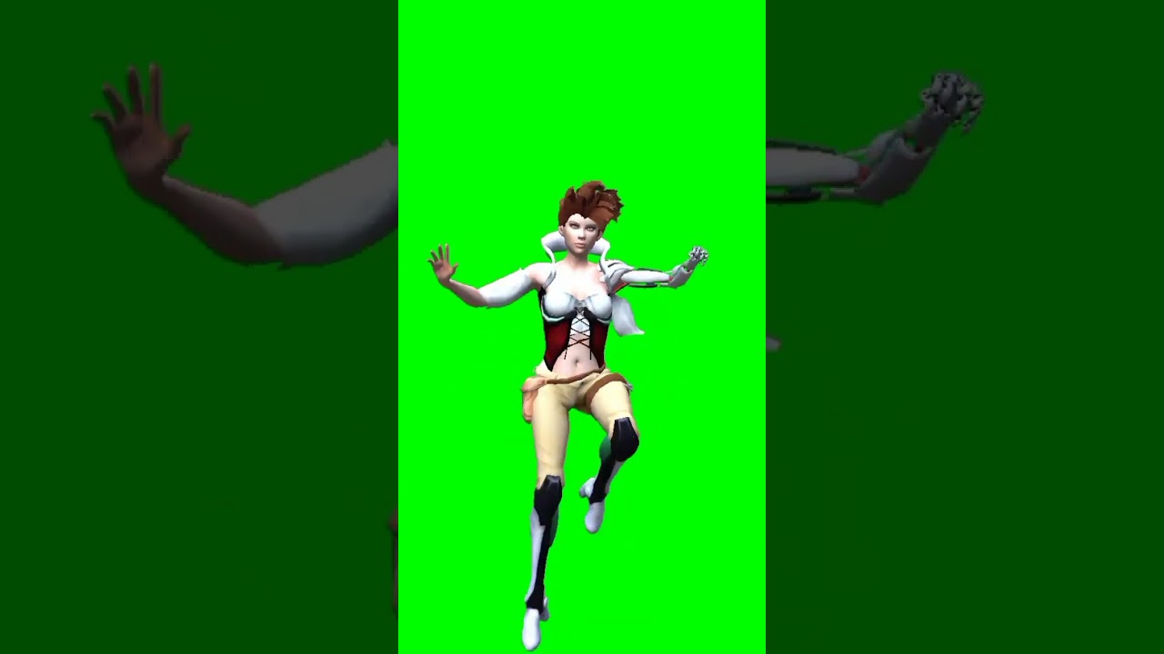 Green Screen Cartoon Character Animation Video Copyright Free 