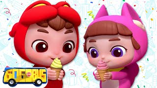 ice cream song for kids baby rhymes and kids songs by gogobus all babies channel