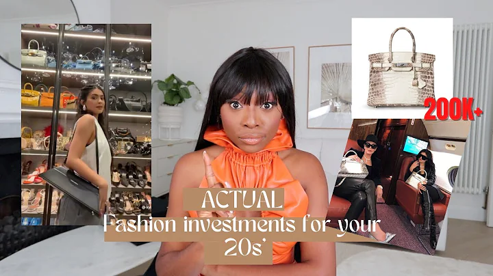 ACTUAL fashion investments to make in your 20's th...