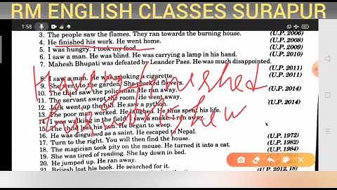 Simple Sentences making Master Video from Excellent book solved by Ramesh Sir