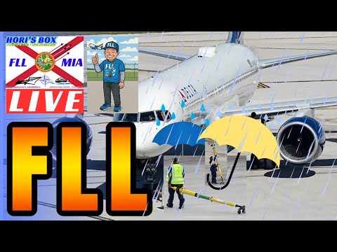 🔴  LIVE | FLL Plane Spotting | Fort Lauderdale-Hollywood International Airport | September 7, 2025