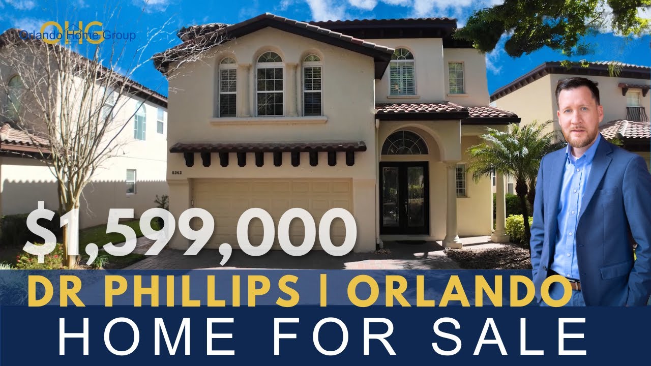🌴Dr. Phillips Orlando Amazing Remodel Tour Vizcaya Home for Sale