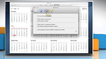 How to use  week calendar in Mac® OS X™