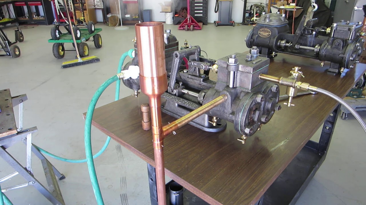Gardner Denver Duplex Steam Pump, rebuild test YouTube