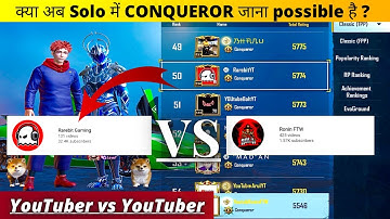 I Killed @rarebit 🔥 | क्या अब ACE MASTER से CONQUEROR जाना possible है? | c3s7 solo bgmi
