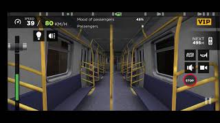 지하철 시뮬레이터 3D, 서유럽, 그린빌 screenshot 4