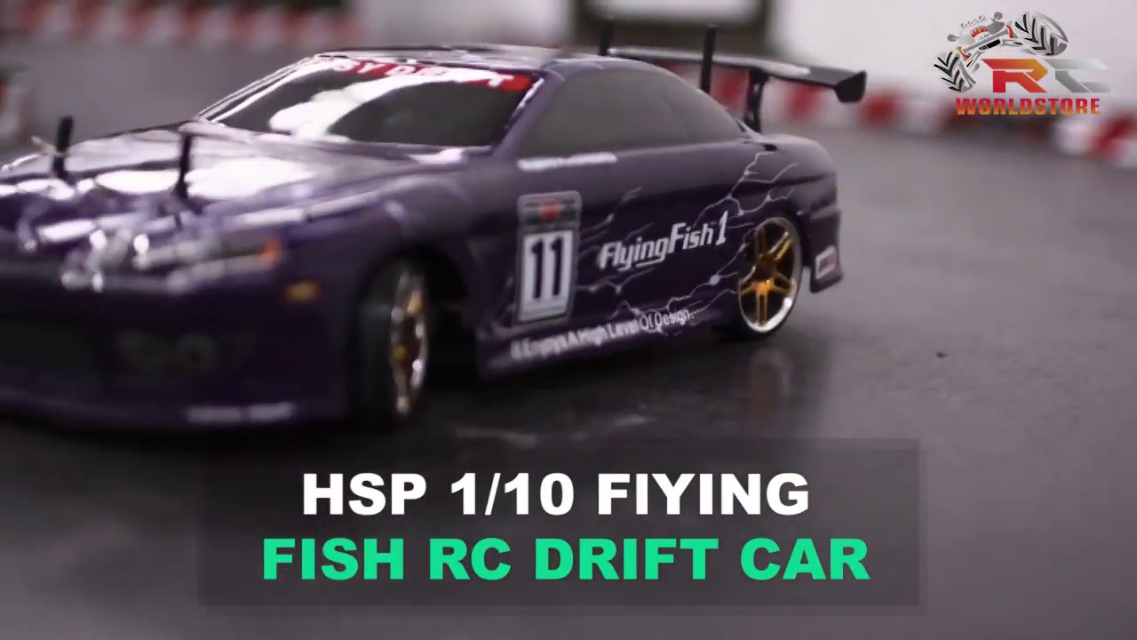 Voiture Radio Commandée Drift Himoto HI4123 - 1/10 4WD RTR - Électrique RC-540 - Neuve