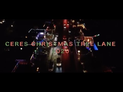 City of Ceres Christmas Tree Lane Public Service Announcement 2020