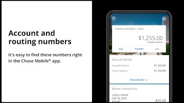 How to Find Account and Routing Numbers on Chase Mobile App