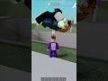 roblox realistic ragdoll physics and i push bacon made him rage LOL #shorts #roblox