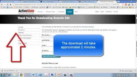 Installing Komodo Edit