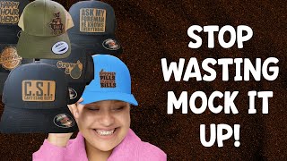 Create Leather Patch Hat Mockups like a Pro