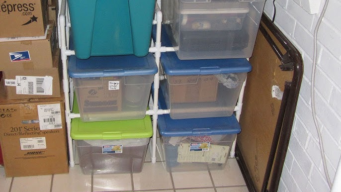 Bin Warehouse Rack – 12 Totes