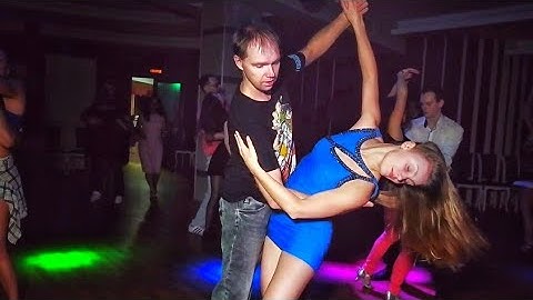 Piterzouk 2018. Andrey Antonov and Anastasia Lyakh. Zouk improvisation.