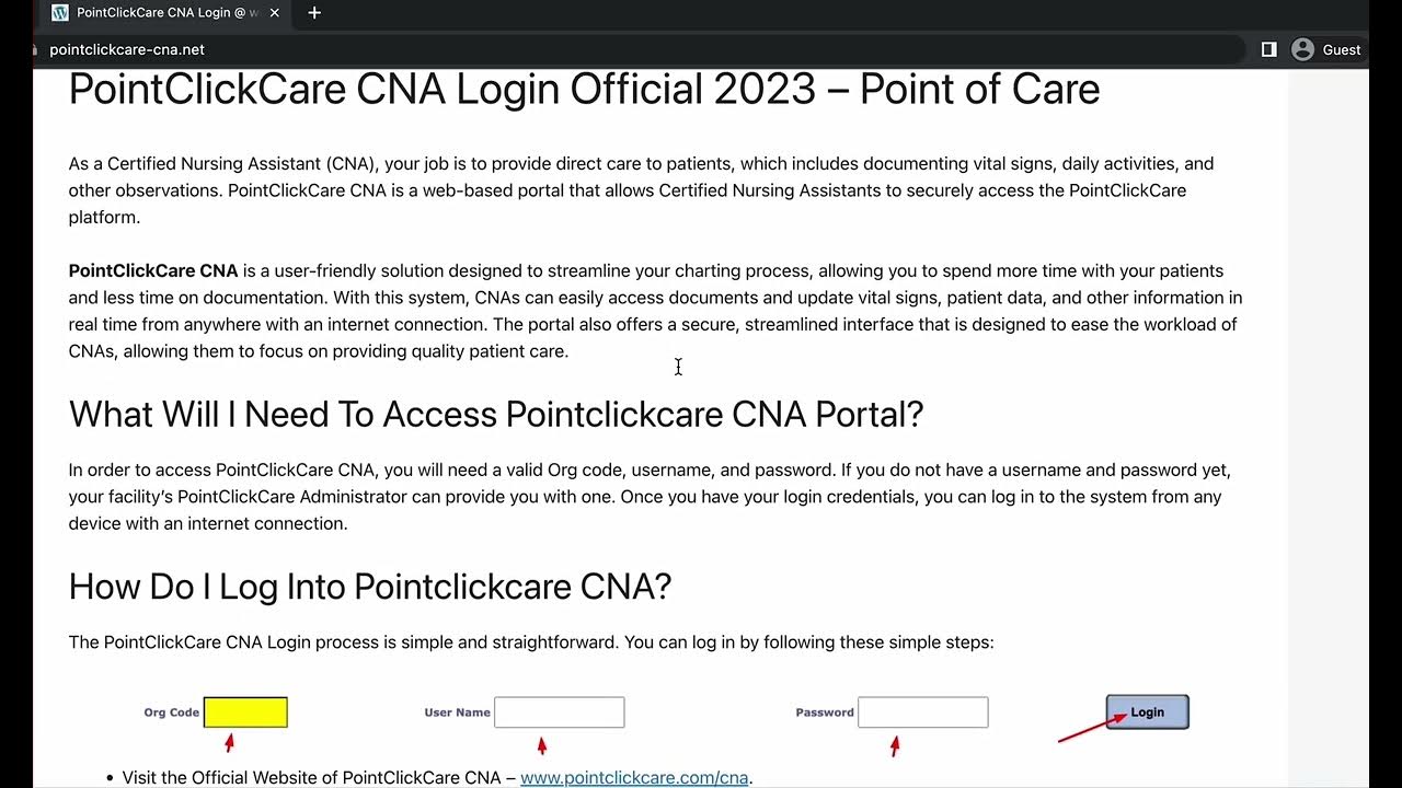 Uncover The Hidden Gems: The Ultimate Guide To CNA PointClickCare