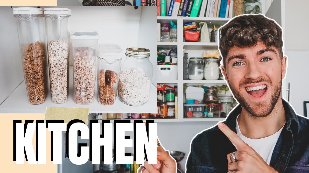 KITCHEN TOUR AND ORGANISATION TIPS | HOW TO ORGANISE YOUR KITCHEN | UK
