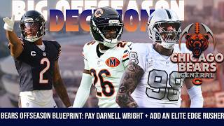 Bears Offseason Blueprint 🐻⬇️ Pay Darnell Wright + Maxx Crosby Talk + Tough Cuts Coming 😳