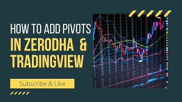 How to setup CPR and pivots in Trading view and Zerodha for free | Pivot Point Best Settings