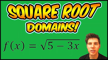 Domain of a Square Root