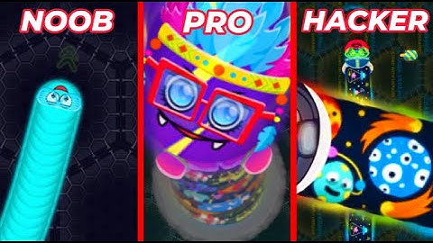 WORMATE.IO - NOOB 🤪 vs PRO 😈 vs HACKER 💀 || The Best Of The Best 2024 💯