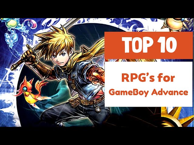 10 Excelentes RPGs do Game Boy Advance