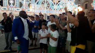 Richie Stephens and the Skanation live in Spongano Italy 10-8-2017