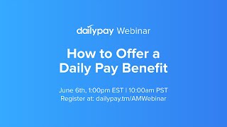 DailyPay Webinar Series | Jenna Gordon, CFO, Ashley Manor screenshot 5