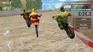 Bike Racing 3D - Superhero Game || Bike Games || Multiple 3D Bike Games || Bike Racing screenshot 1