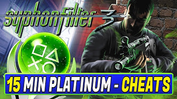 Syphon Filter 3 Platinum Walkthrough | Easy 15 Minute Platinum - Free Game PS4, PS5