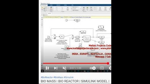 BIO MASS _ BIO REACTOR _ SIMULINK MODEL